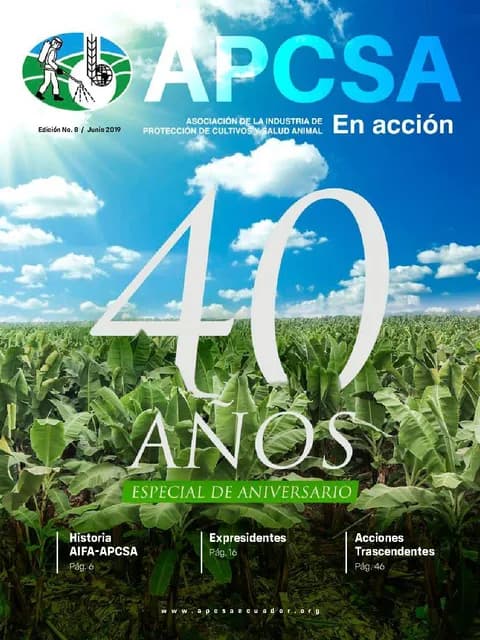 Portada de la Revista APCSA N.º 8
