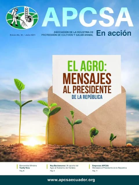 Portada de la Revista APCSA N.º 10
